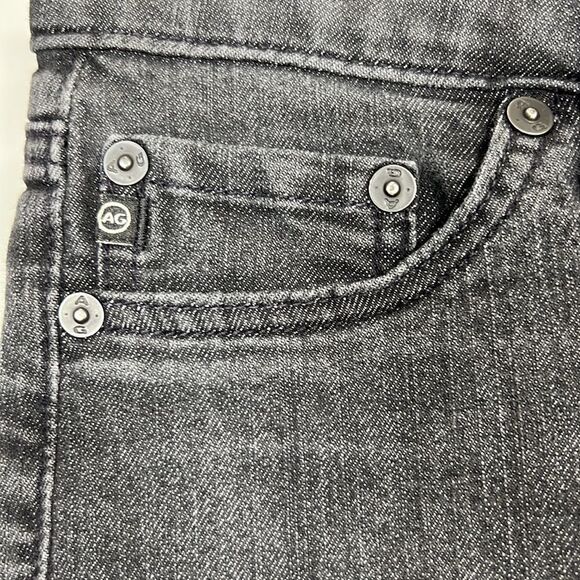 AG Women’s The Jegging Super Skinny Fit Cropped Denim Jeans Black Size 27 - Picture 6 of 12
